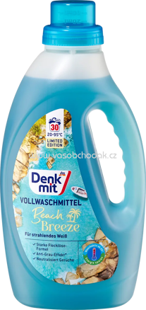 Denkmit Vollwaschmittel flüssig Beach Breeze, 30 Wl