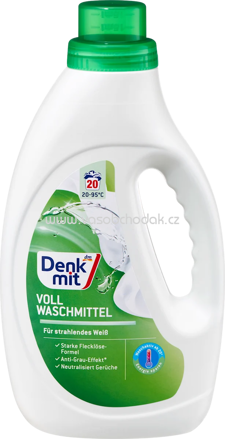 Denkmit Vollwaschmittel für strahlendes Weiß, 20 Wl