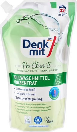 Denkmit Vollwaschmittel Konzentrat Pro Climate, 33 Wl