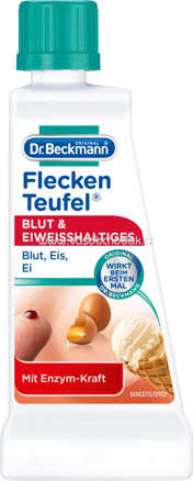Dr.Beckmann Fleckenentferner Fleckenteufel Blut & Eiweißhaltiges, 50 ml