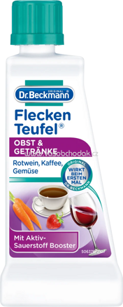 Dr.Beckmann Fleckenentferner Fleckenteufel Obst & Getränke, 50 ml