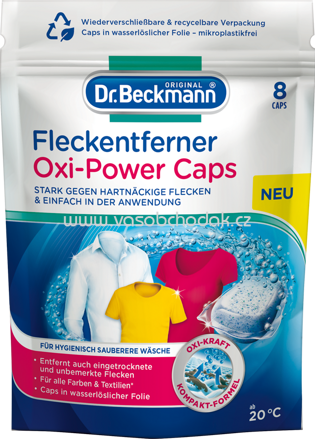 Dr.Beckmann Fleckentferner Oxi Power Caps, 8 St