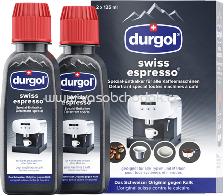 Durgol Entkalker Spezial swiss espresso, 250 ml