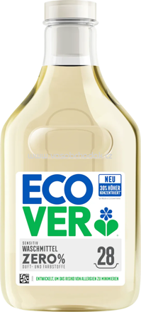 Ecover Waschmittel Universal Flüssig Zero%, 28 Wl