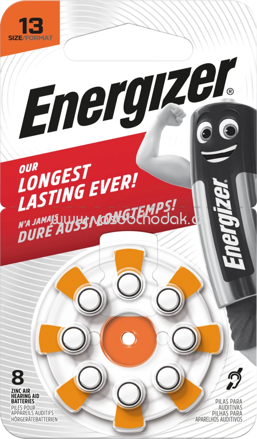 Energizer Hörgerätebatterien 13, 8 St