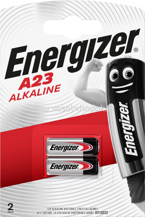 Energizer Spezialbatterie A23, 2 St