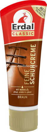 Erdal Schuhcreme Tube braun, 75 ml