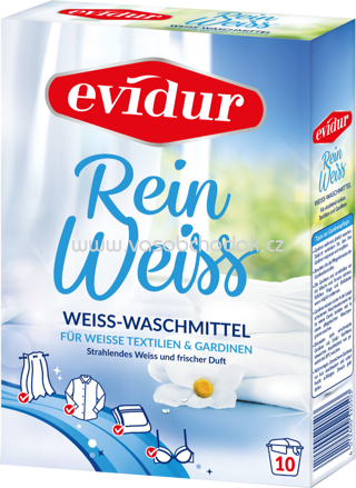 Evidur Gardinen-Reinweiß, 600g, 10Wl