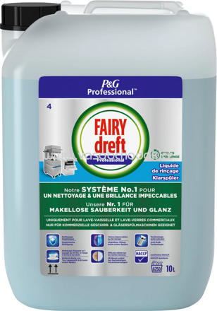 Fairy dreft Professional Klarspüler Spülmaschine, 10l