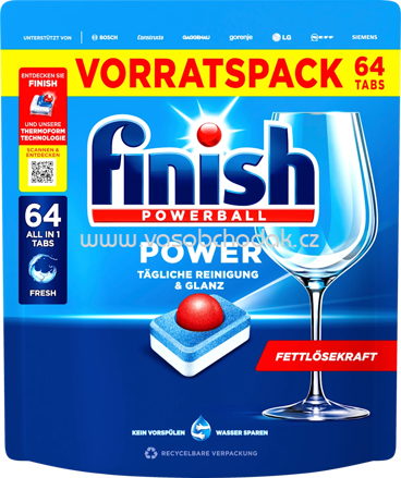 Finish Spülmaschinen Tabs Power All in 1, 50 - 90 St