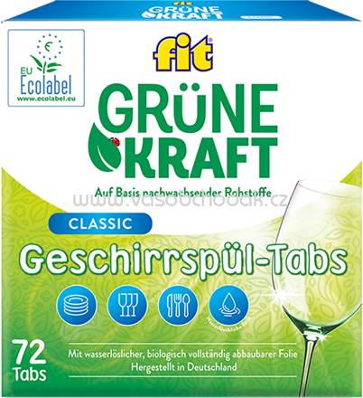 Fit Grüne Kraft Classic Tabs, 36 - 72 St