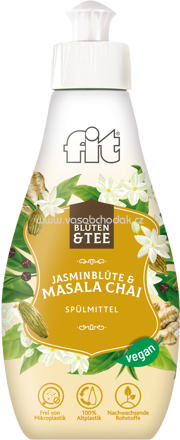 Fit Spülmittel Blüten & Tee Jasminblüte & Masala Chai, 400 ml