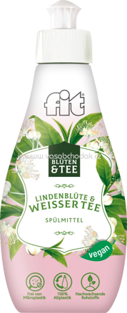 Fit Spülmittel Blüten & Tee Lindenblüte & Weisser Tee, 400 ml