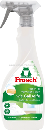 Frosch Fleckenentferner wie Gallseife Flecken- & Vorwasch-Spray, 500 ml