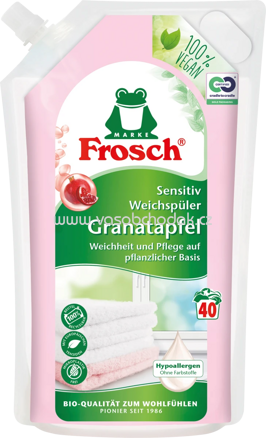 Frosch Weichspüler Granatapfel, 40 Wl