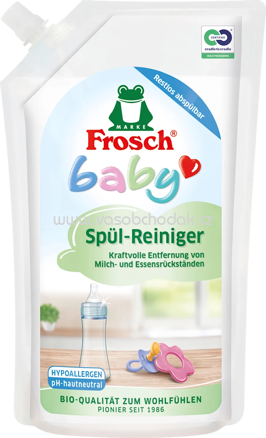 Frosch Baby Spül-Reiniger Nachfüllbeutel - Auch für Allergiker geeignet 500 ml 