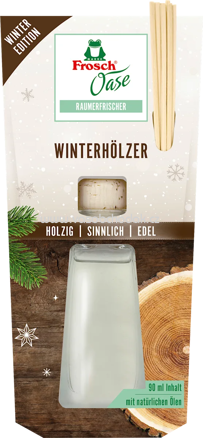 Frosch Raumerfrischer Winterhölzer, 90 ml 