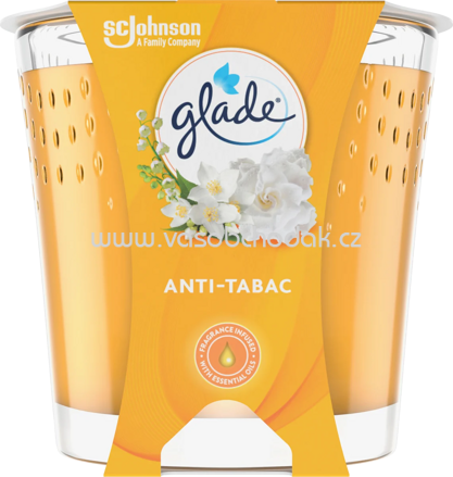 Glade Duftkerze im Glas Anti-Tabac, 1 St