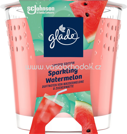 Glade Duftkerze im Glas Sparkling Watermelon, 1 St