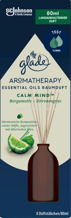 Glade Duftstäbchen Aromatherapy Essential Oils Raumduft - Calm Mind, 80 ml