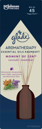Glade Duftstäbchen Aromatherapy Essential Oils Raumduft - Moment of Zen, 80 ml