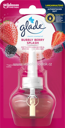 Glade Duftstecker Bubbly Berry Splash Nachfüllpack, 20 ml