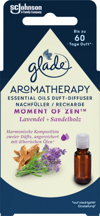 Glade Lufterfrischer Aromatherapy Moment of Zen Nachfüllpack, 17,4 ml
