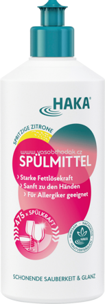 Haka Spülmittel Spritzige Zitrone, 475 ml