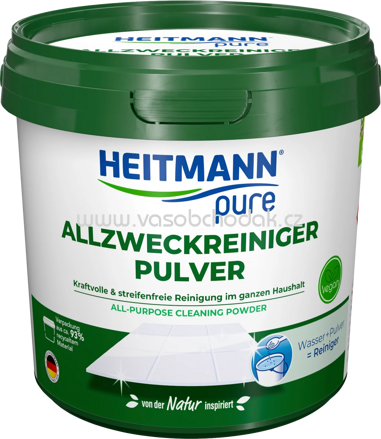 HEITMANN pure Allzweckreiniger Pulver, 300g