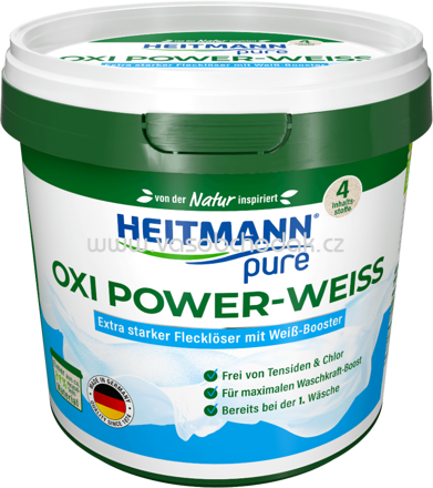 HEITMANN pure Oxi Power-Weiss, 500g