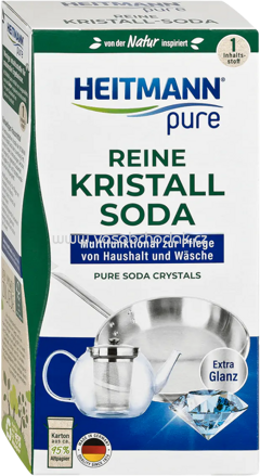 HEITMANN pure Reine Kristall-Soda, 350g