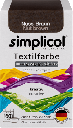 Simplicol Textilfarbe expert Nuss-Braun, 1 St