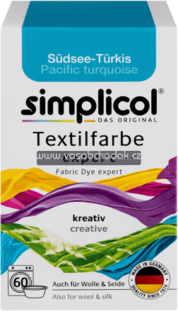 Simplicol Textilfarbe expert Südsee-Türkis, 1 St