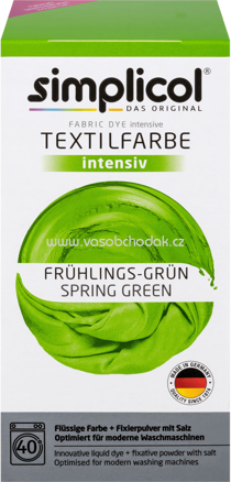 Simplicol Textilfarbe intensiv Frühlings-Grün, 1 St