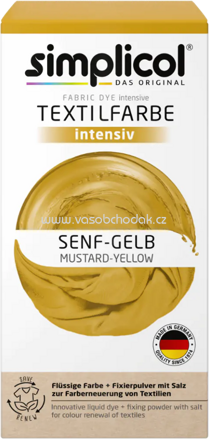 Simplicol Textilfarbe intensiv Senf-Gelb, 1 St