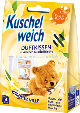 Kuschelweich Duftkissen Wilde Vanille, 3 St