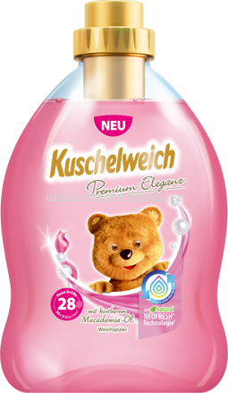 Kuschelweich Weichspüler Premium Macadamia Öl, 28 Wl, 750 ml