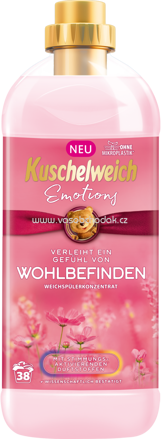 Kuschelweich Weichspüler Emotions Wohlbefinden, 38 Wl