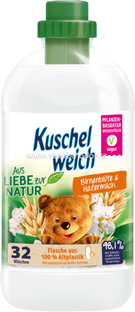 Kuschelweich Weichspüler Natur Birnenblüte & Hafermilch, 32 Wl