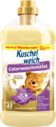 Kuschelweich Colorwaschmittel Gel Glücksmoment, 22 Wl