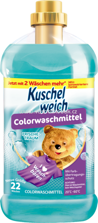Kuschelweich Colorwaschmittel Gel Frischetraum, 22 Wl