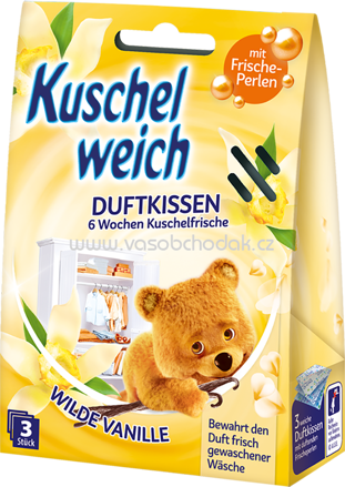 Kuschelweich Duftkissen Wilde Vanille, 3 St