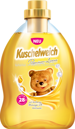 Kuschelweich Weichspüler Premium Moringa Öl, 28 Wl