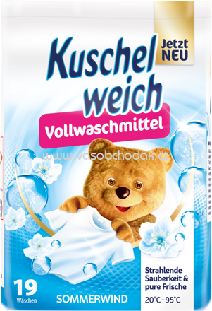 Kuschelweich Vollwaschmittel Pulver Sommerwind, 19 Wl