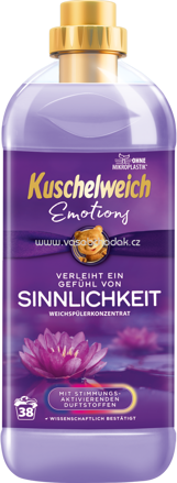 Kuschelweich Weichspüler Emotions Sinnlichkeit, 38 Wl