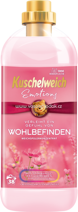 Kuschelweich Weichspüler Emotions Wohlbefinden, 38 Wl