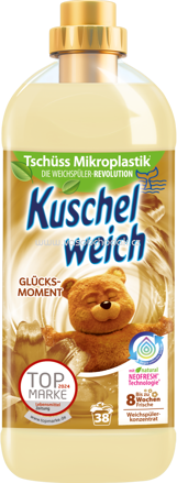 Kuschelweich Weichspüler Glücksmoment, 38 Wl