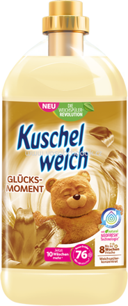Kuschelweich Weichspüler Glücksmoment, 76 Wl