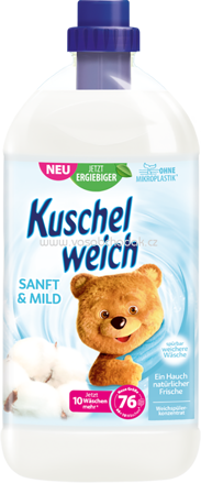 Kuschelweich Weichspüler Sanft & Mild, 76 Wl