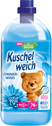 Kuschelweich Weichspüler Sommerwind, 76 Wl